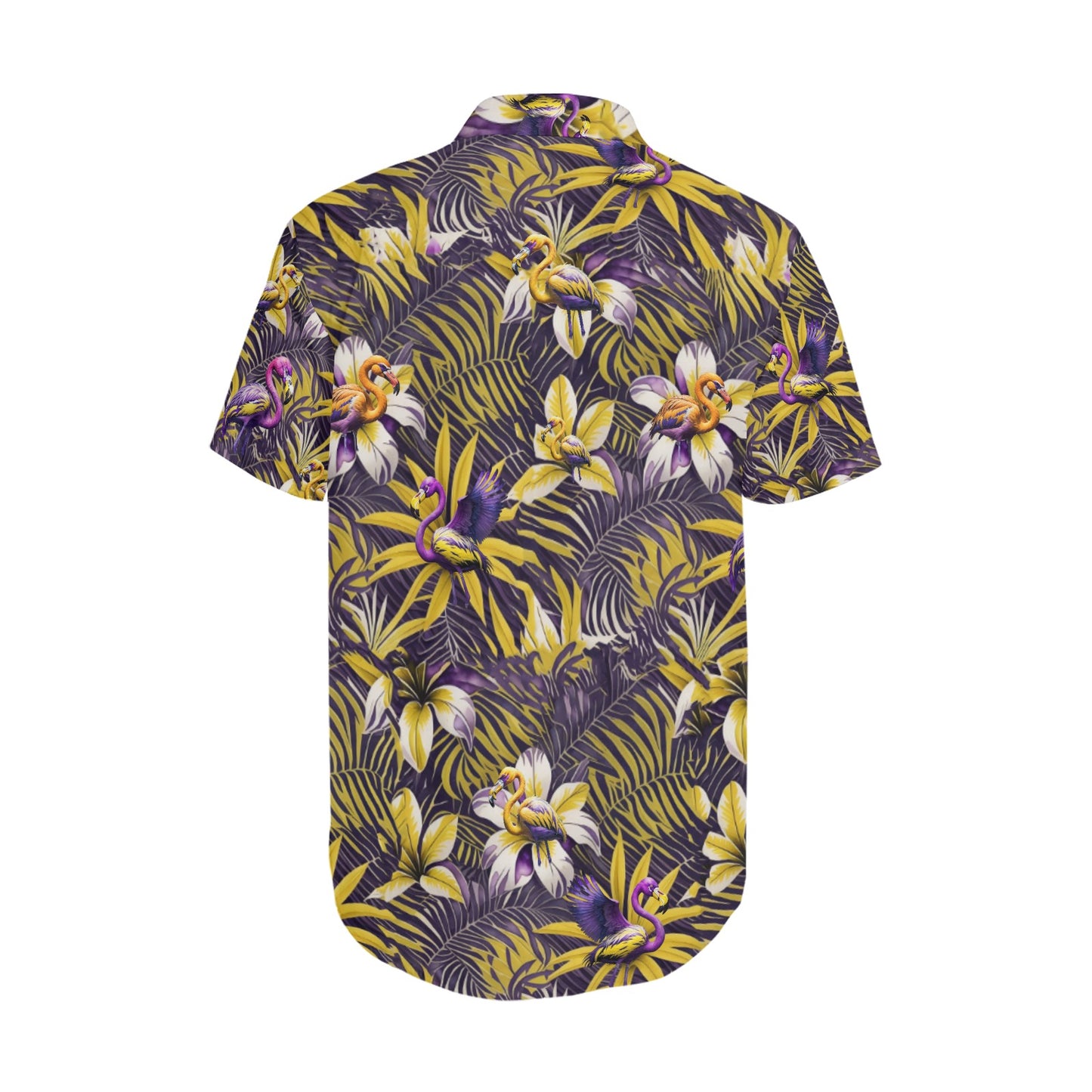 Men's Short Sleeve Shirt With Lapel Collar (Model T54)