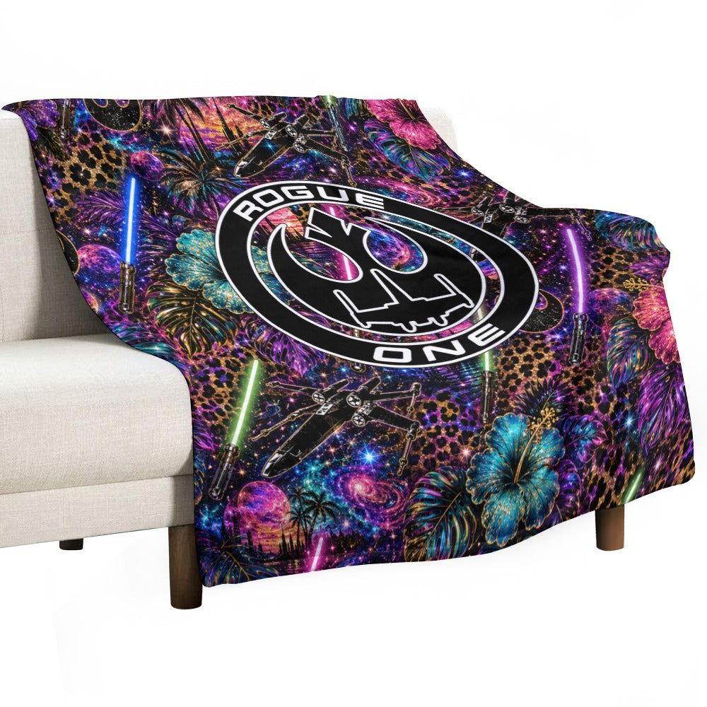 Ultra-Soft Flannel Blanket Multiple Sizes